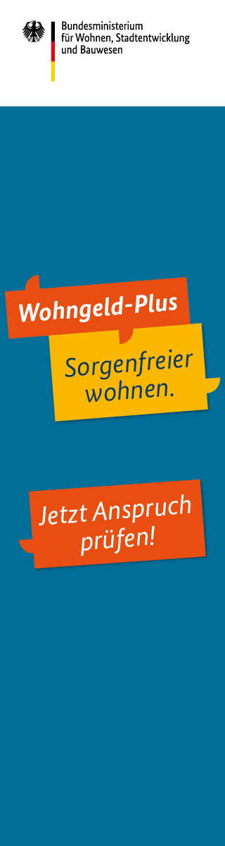 Wohngeld-Plus - Sorgernfreier Wohnen.